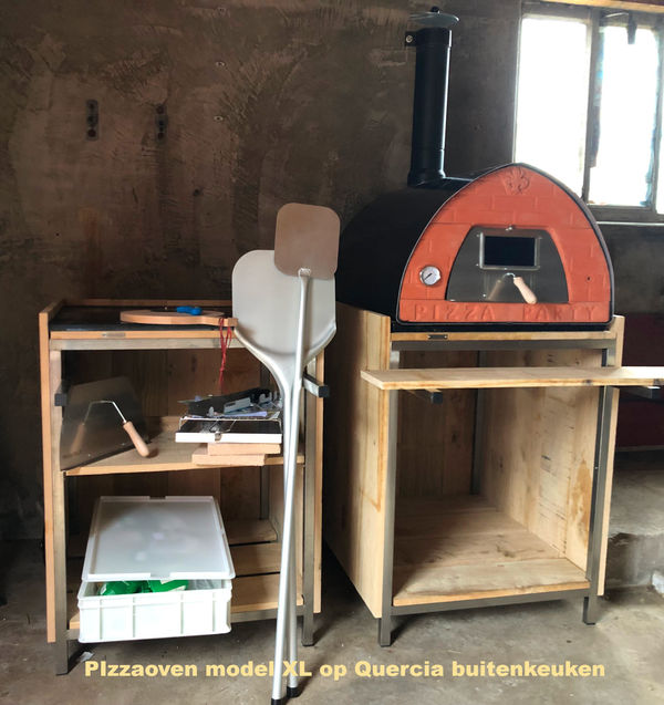 Quercia buitenkeuken met XL pizzaoven Quercia buitenkeuken met XL pizzaoven